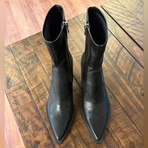 Dolce Vita Black Heeled Boots